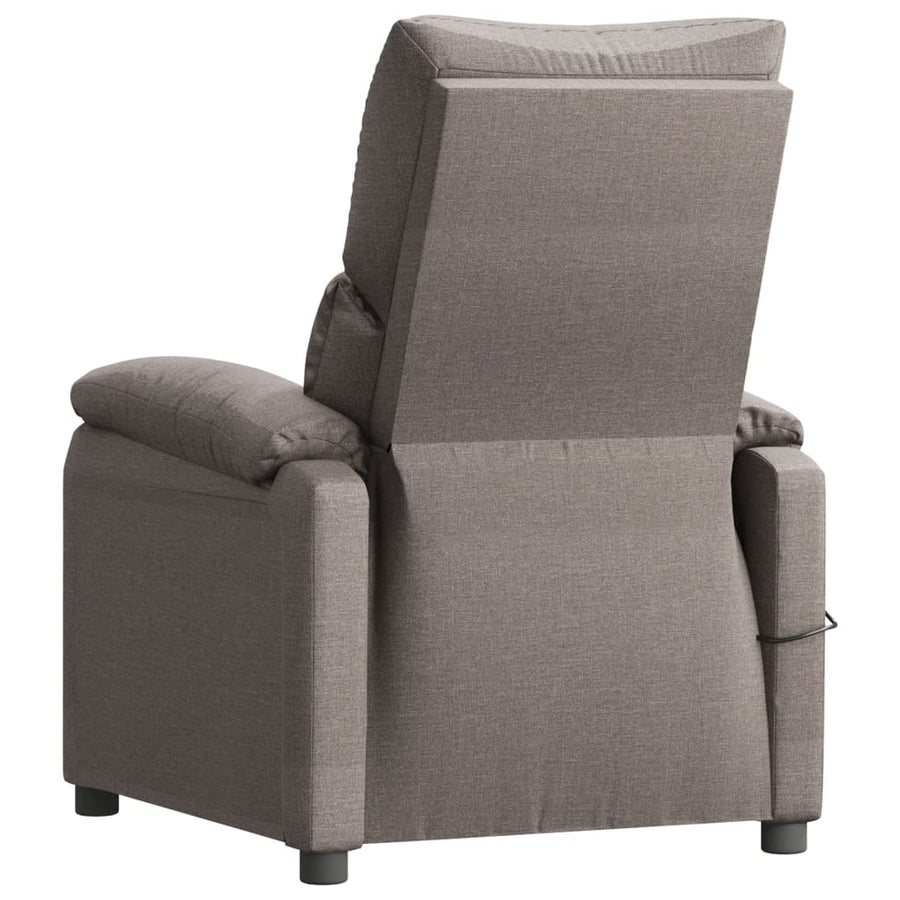Fauteuil Verstelbaar Elektrisch Stof Taupe 1
