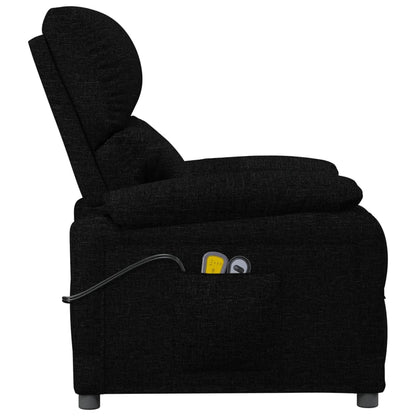 Massagestoel Elektrisch Stof Zwart