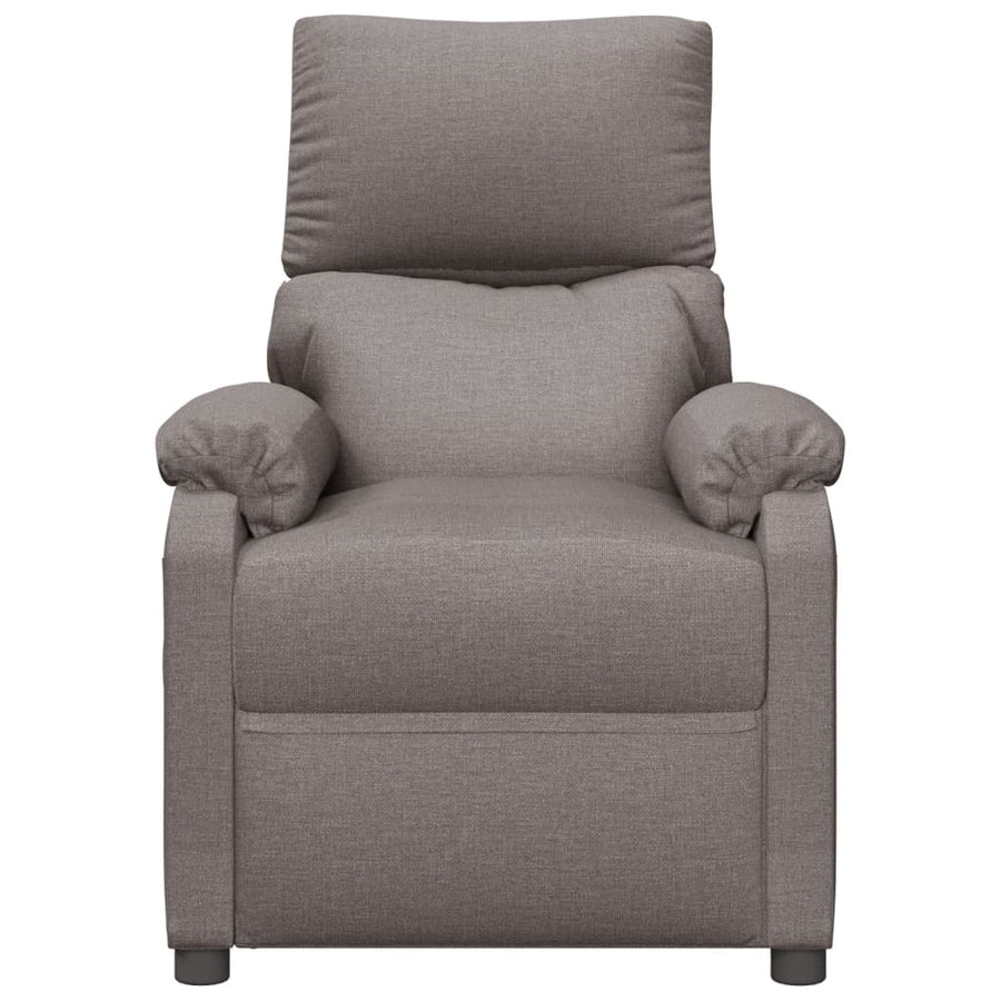 Massagestoel Elektrisch Stof Taupe 1