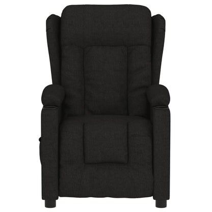 Fauteuil Verstelbaar Elektrisch Stof Zwart 1
