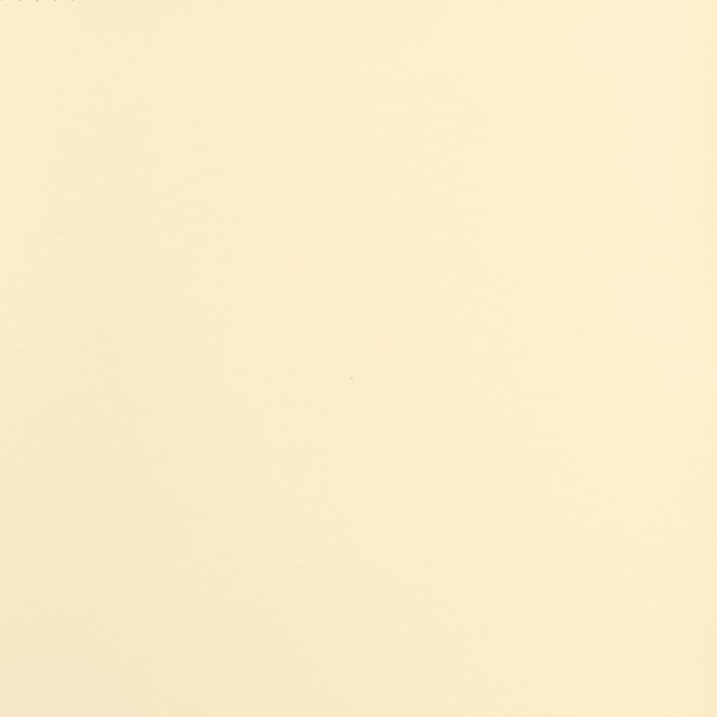 Fauteuil Elektrisch Verstelbaar Kunstleer Crèmekleurig