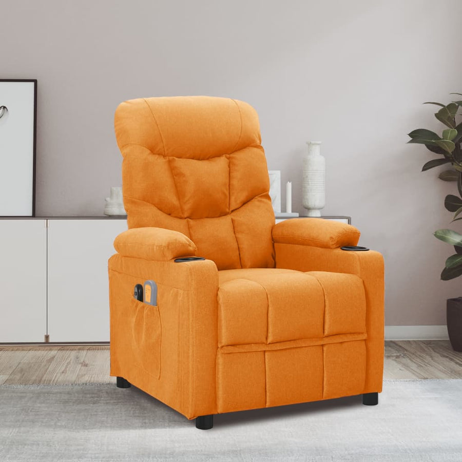 Massagestoel Elektrisch Stof Donkergrijs