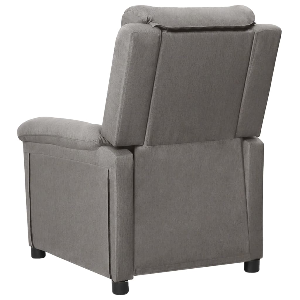 Fauteuil Elektrisch Verstelbaar Stof Lichtgrijs 1