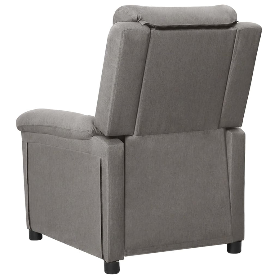 Fauteuil Elektrisch Verstelbaar Stof Lichtgrijs 1
