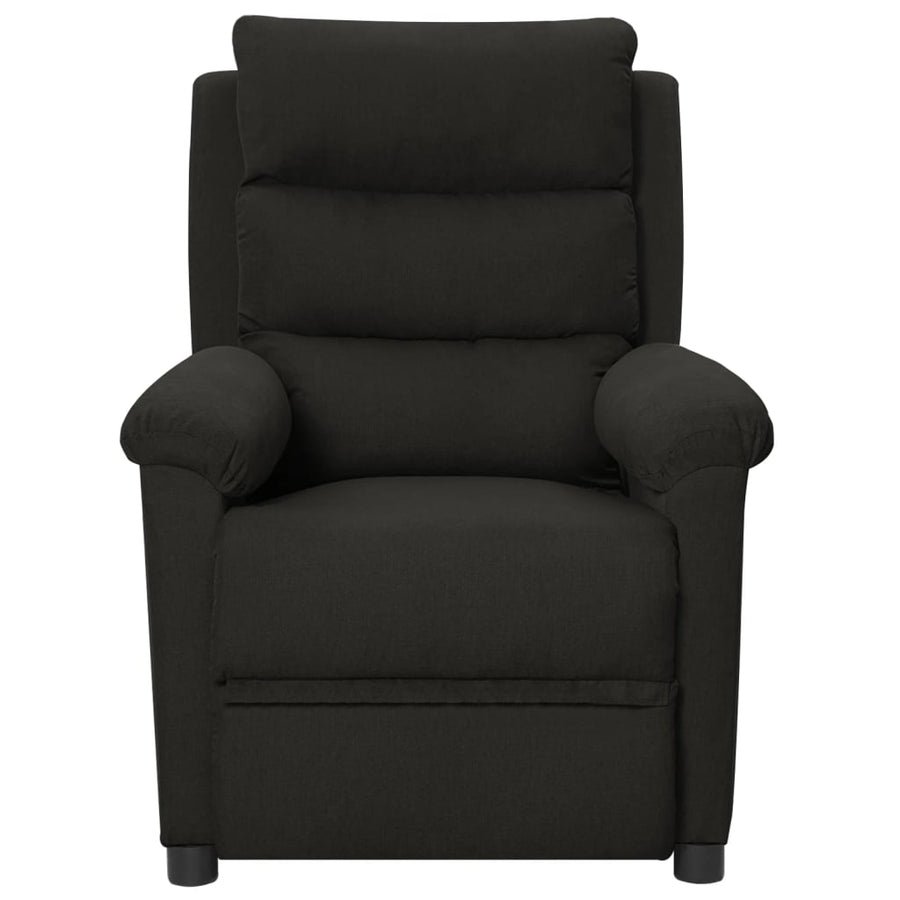 Fauteuil Verstelbaar Elektrisch Stof Zwart 1
