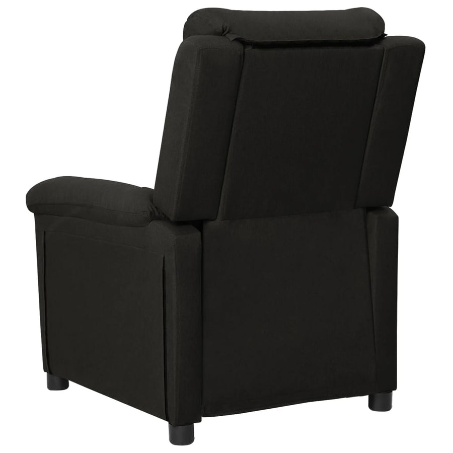 Fauteuil Verstelbaar Elektrisch Stof Zwart 1