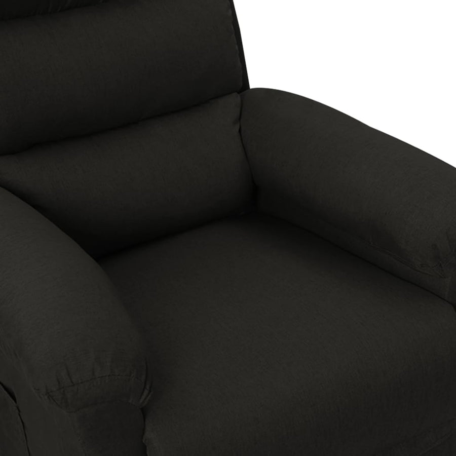 Fauteuil Verstelbaar Elektrisch Stof Zwart 1