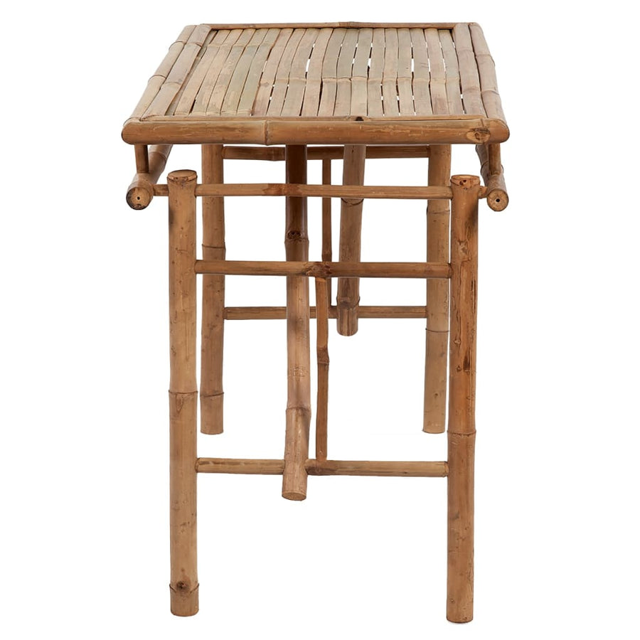Tuintafel Inklapbaar 115X50X75 Cm Bamboe