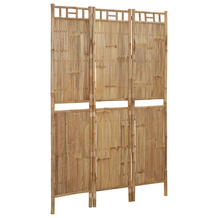 Kamerscherm Met 3 Panelen 120X180 Cm Bamboe