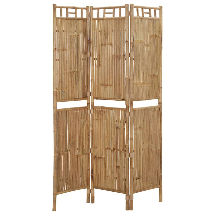 Kamerscherm Met 3 Panelen 120X180 Cm Bamboe