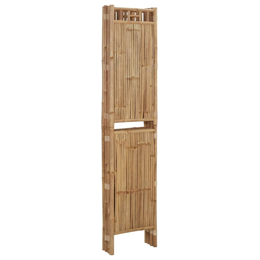 Kamerscherm Met 4 Panelen 160X180 Cm Bamboe
