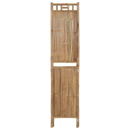 Kamerscherm Met 4 Panelen 160X180 Cm Bamboe
