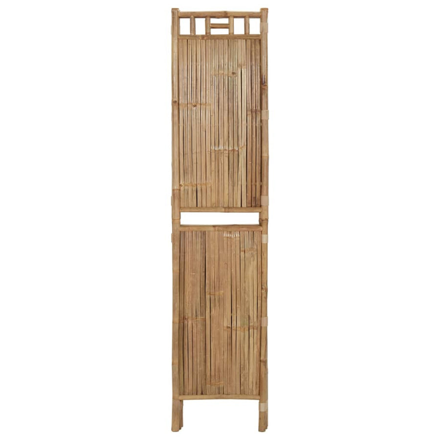 Kamerscherm Met 4 Panelen 160X180 Cm Bamboe