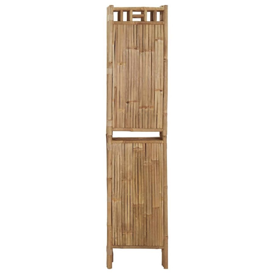 Kamerscherm Met 5 Panelen 200X180 Cm Bamboe