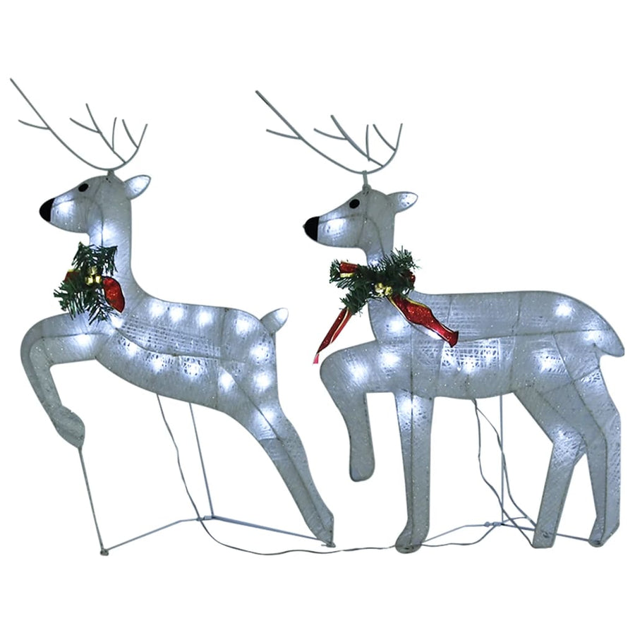 Buitenkerstversiering Rendieren En Slee 140 Led's 6