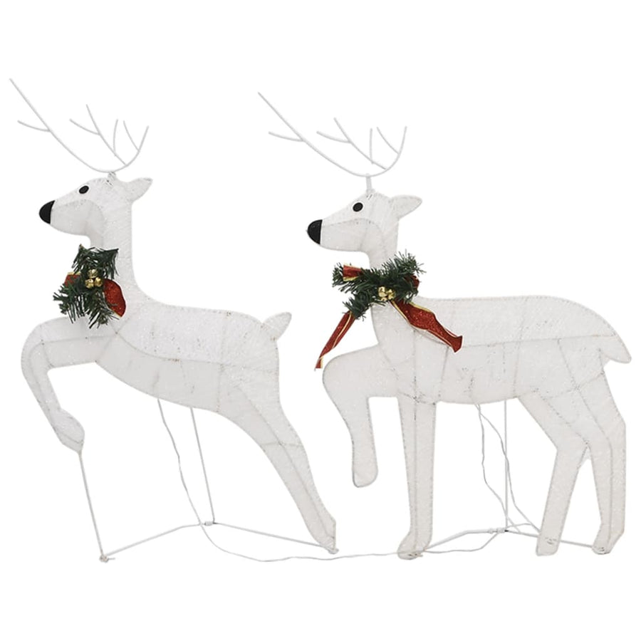 Buitenkerstversiering Rendieren En Slee 140 Led's 6