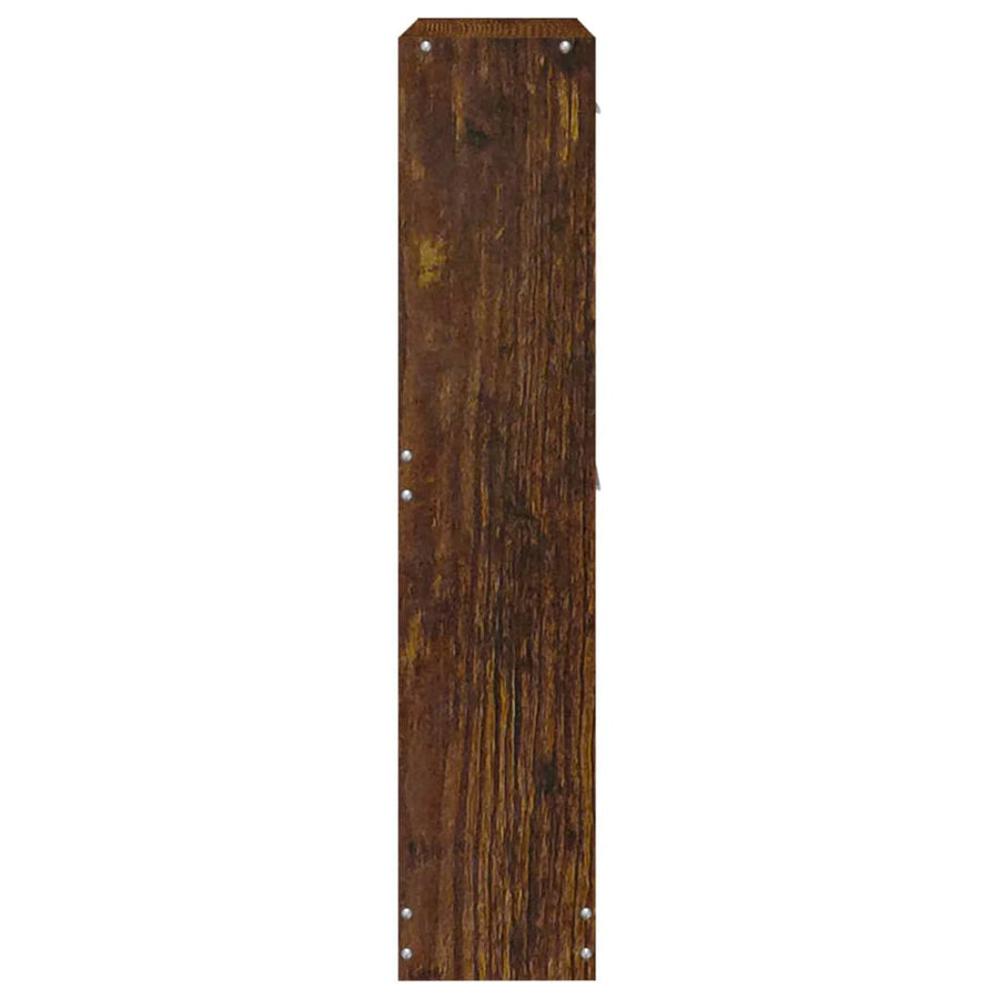 Schoenenkast 59X17X Bewerkt Hout Kleurig Gerookt Eiken 81 cm