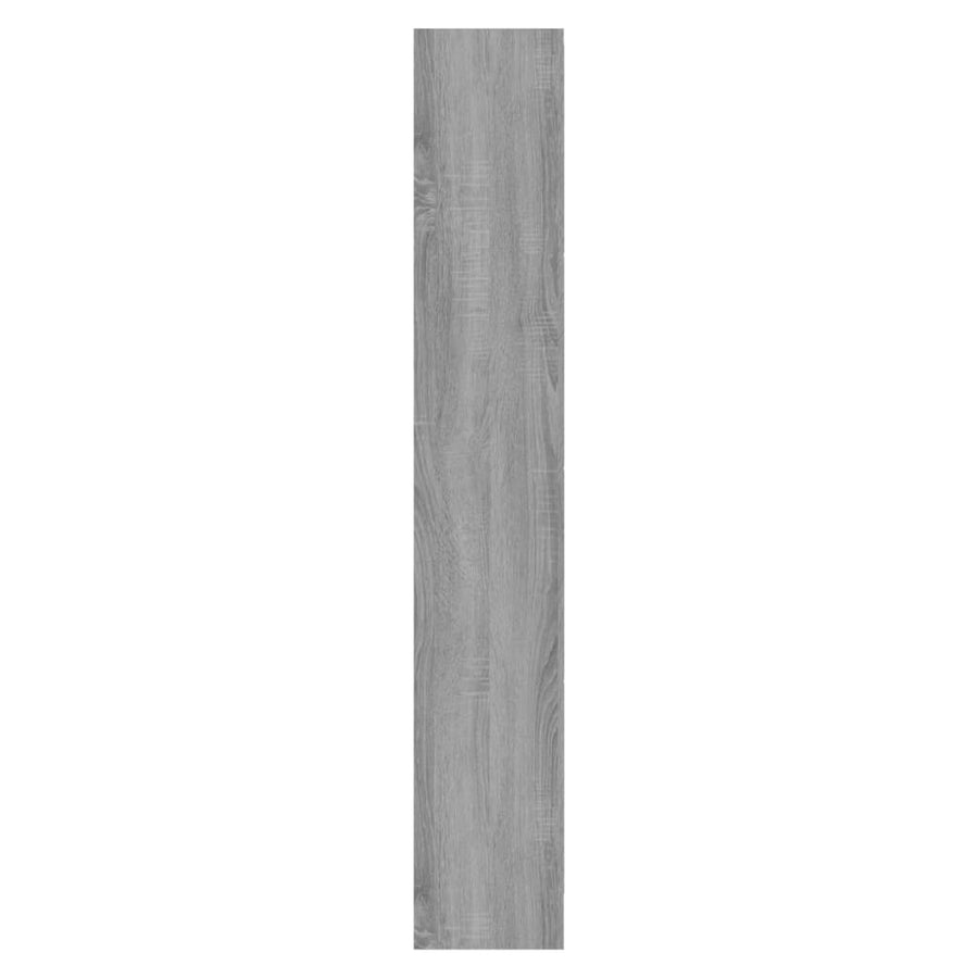 Schoenenkast 63x24x147 cm bewerkt hout grijs sonoma 63 x 24 x 147 cm Grijs sonoma