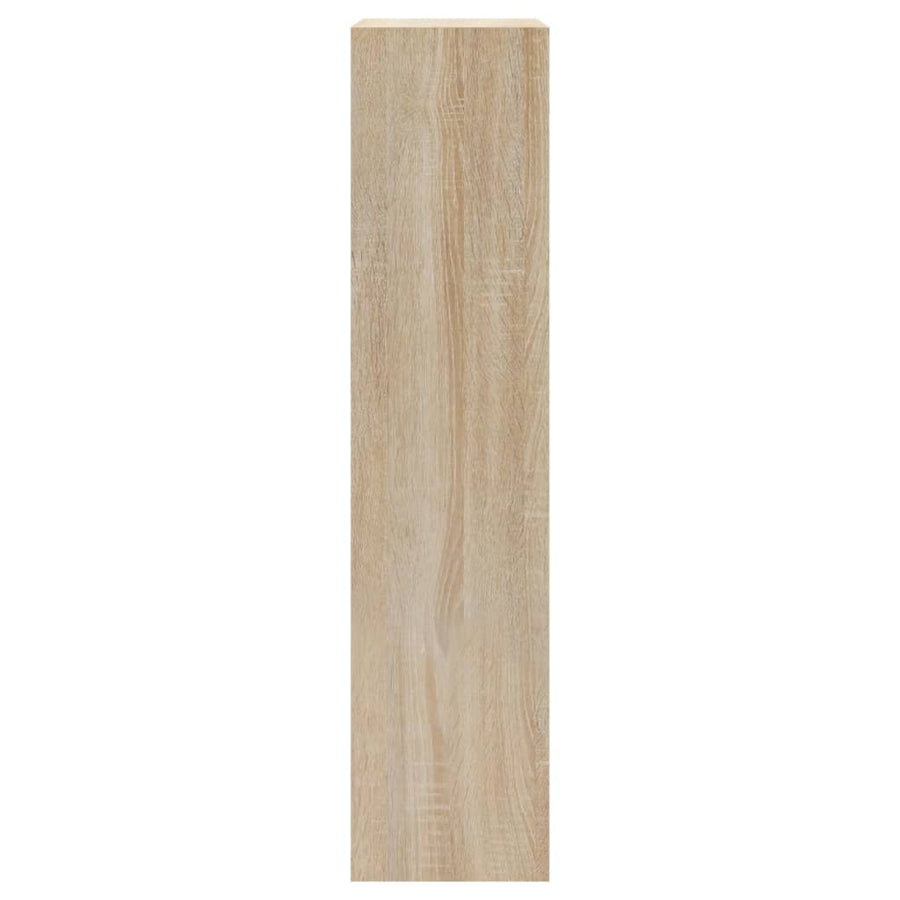 Schoenenkast 63x24x103 cm bewerkt hout sonoma eikenkleurig 63 x 24 x 103 cm Sonoma eiken