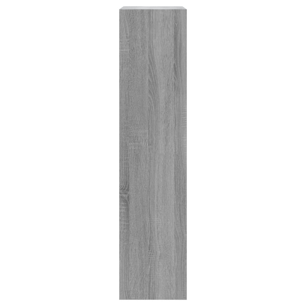 Schoenenkast 63x24x103 cm bewerkt hout grijs sonoma 63 x 24 x 103 cm Grijs sonoma