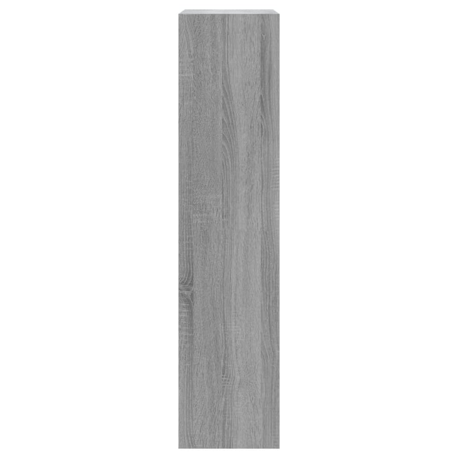 Schoenenkast 63x24x103 cm bewerkt hout grijs sonoma 63 x 24 x 103 cm Grijs sonoma