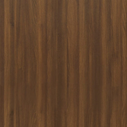 Dressoir Met 4 Lades 60X30,5X7 Cm Bruineiken bruin eikenkleur