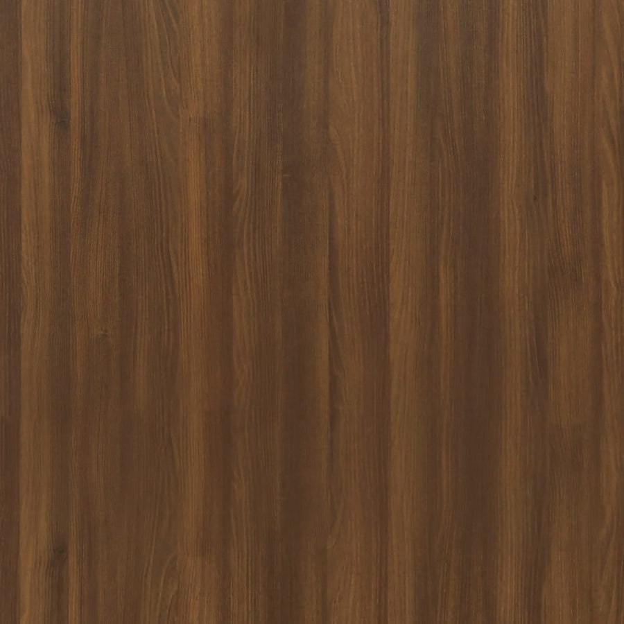 Dressoir Met 4 Lades 60X30,5X7 Cm Bruineiken bruin eikenkleur