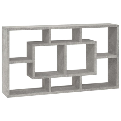 Wandschap 8 Vakken Betongrijs