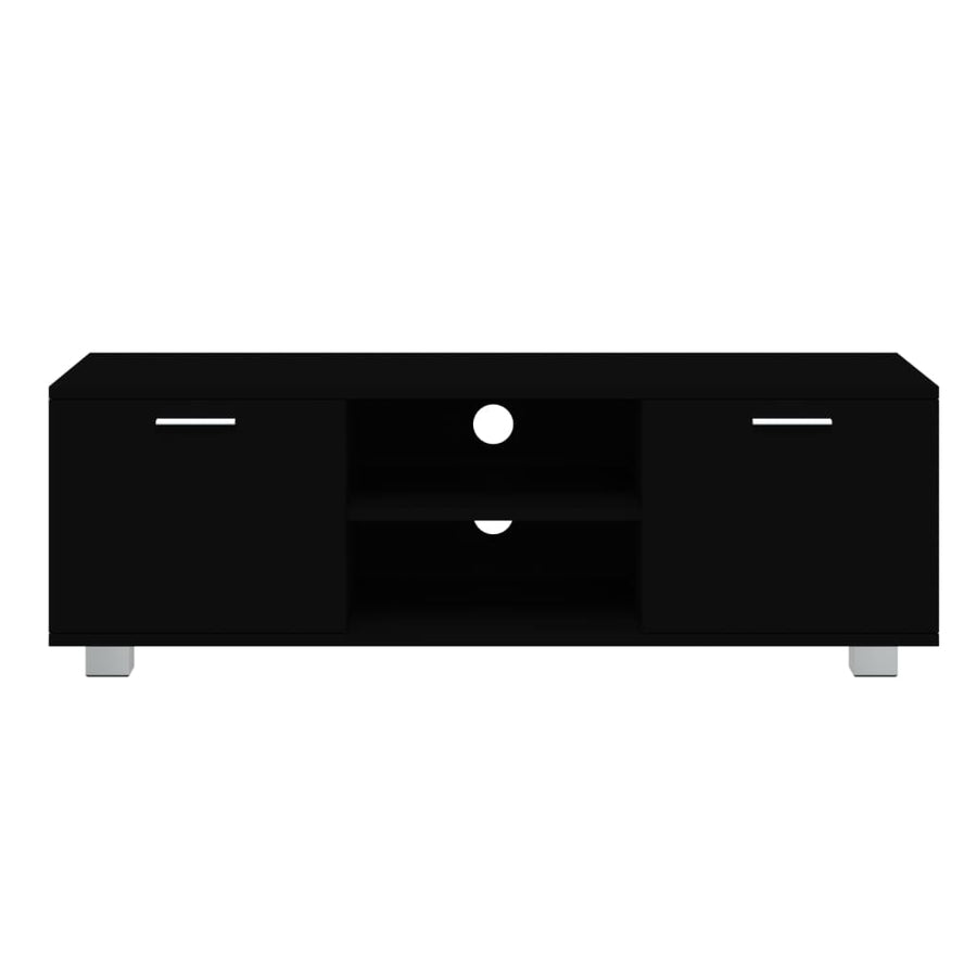 Tv-Meubel 20X40,5X35 Cm Bewerkt Hout 120 x 40.5 x 35 cm Zwart