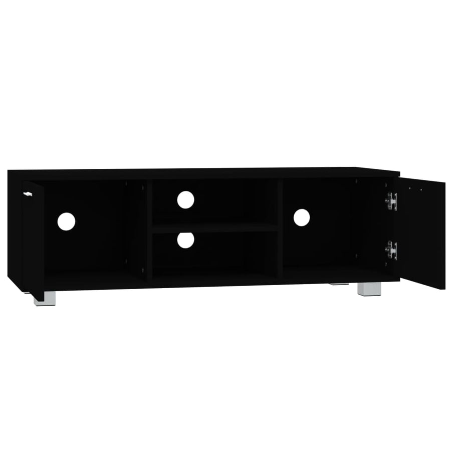 Tv-Meubel 20X40,5X35 Cm Bewerkt Hout 120 x 40.5 x 35 cm Zwart