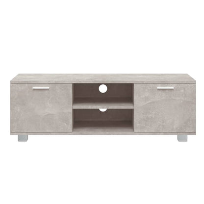 Tv-Meubel 20X40,5X35 Cm Bewerkt Hout 120 x 40.5 x 35 cm Betongrijs