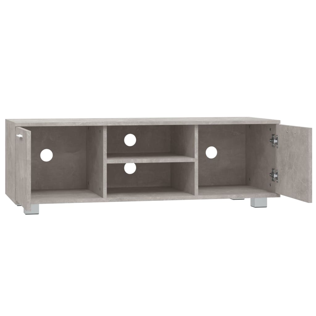 Tv-Meubel 20X40,5X35 Cm Bewerkt Hout 120 x 40.5 x 35 cm Betongrijs