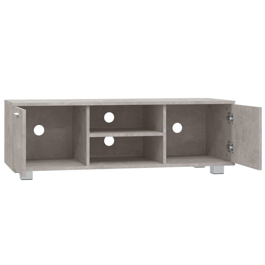 Tv-Meubel 20X40,5X35 Cm Bewerkt Hout 120 x 40.5 x 35 cm Betongrijs