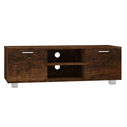 Tv-Meubel 20X40,5X35 Cm Bewerkt Hout Kleurig 120 x 40.5 x 35 cm Gerookt eiken