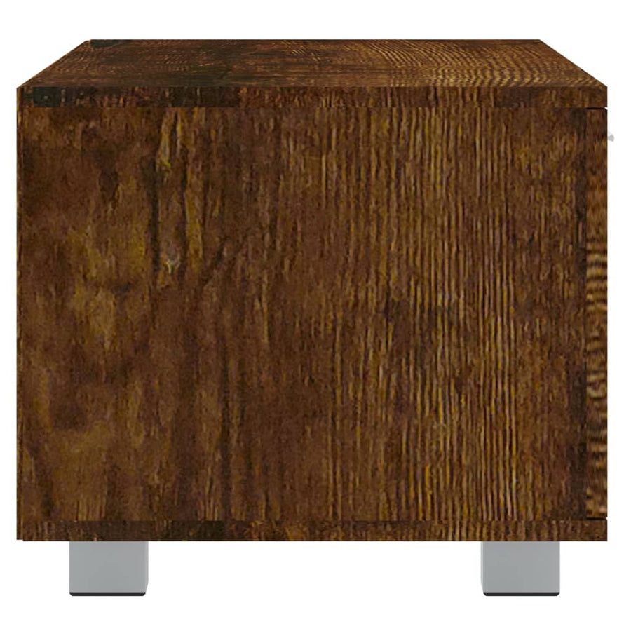 Tv-Meubel 20X40,5X35 Cm Bewerkt Hout Kleurig 120 x 40.5 x 35 cm Gerookt eiken