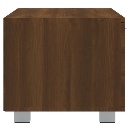 Tv-Meubel 120X40,5X35 Cm Bewerkt Hout Bruin Eikenkleur 120 x 40.5 x 35 cm