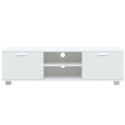 Tv-Meubel 40X40,5X35 Cm Bewerkt Hout 140 x 40.5 x 35 cm Wit