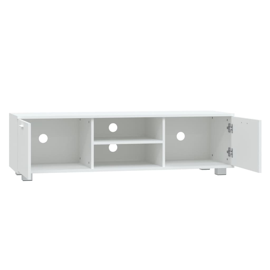 Tv-Meubel 40X40,5X35 Cm Bewerkt Hout 140 x 40.5 x 35 cm Wit