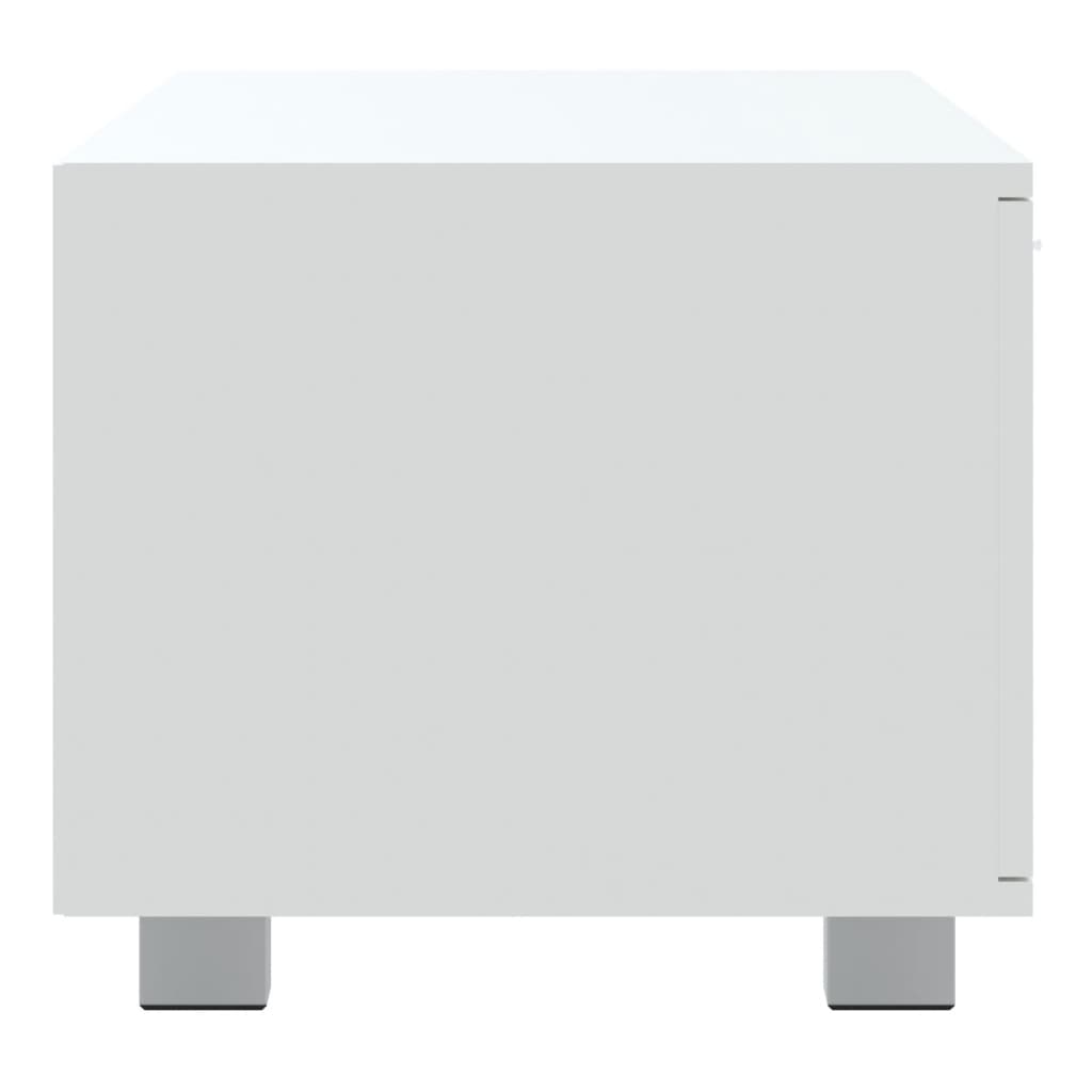Tv-Meubel 40X40,5X35 Cm Bewerkt Hout 140 x 40.5 x 35 cm Wit