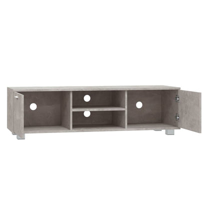 Tv-Meubel 40X40,5X35 Cm Bewerkt Hout 140 x 40.5 x 35 cm Betongrijs