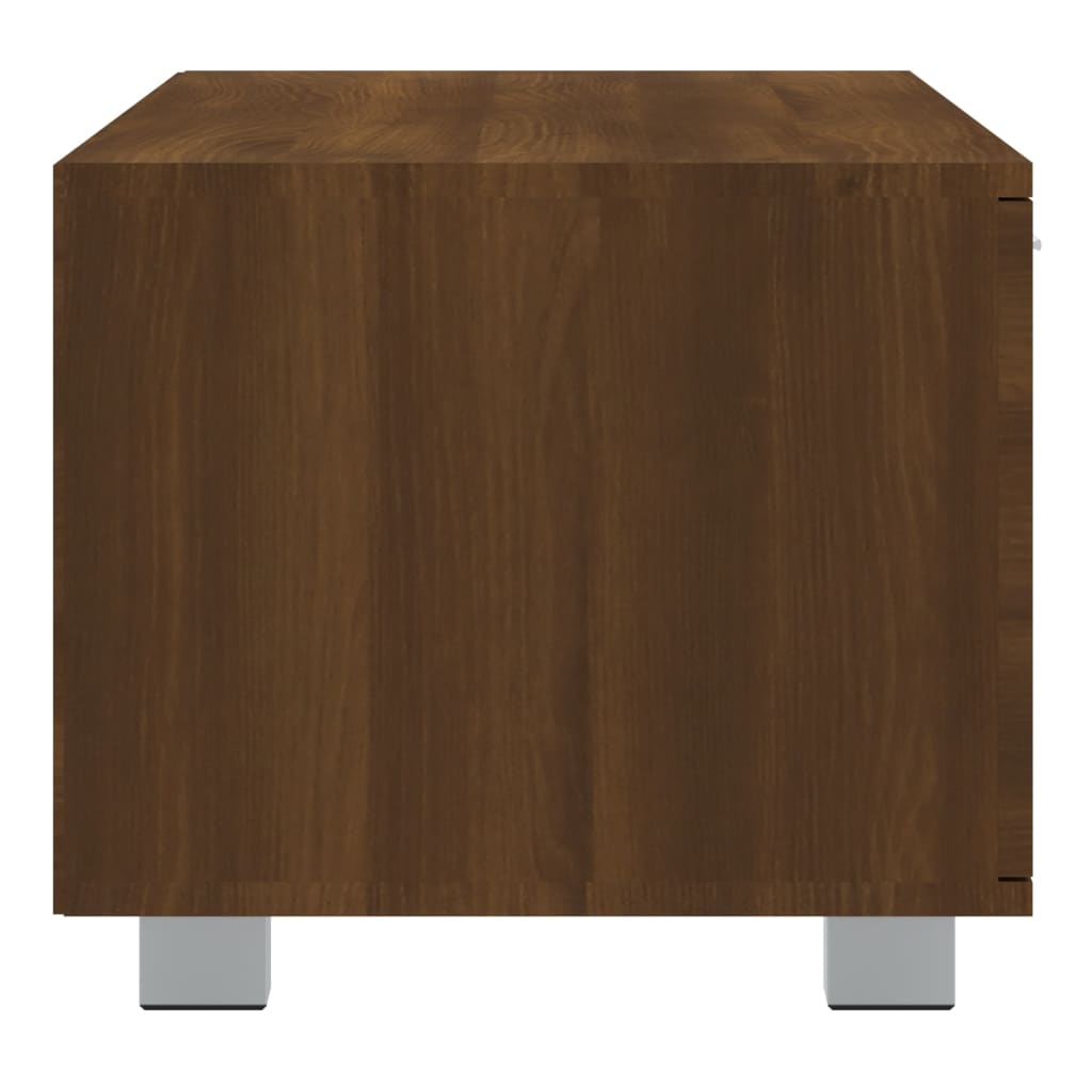 Tv-meubel 140x40,5x35 cm bewerkt hout bruin eikenkleur