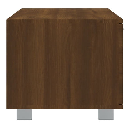 Tv-meubel 140x40,5x35 cm bewerkt hout bruin eikenkleur