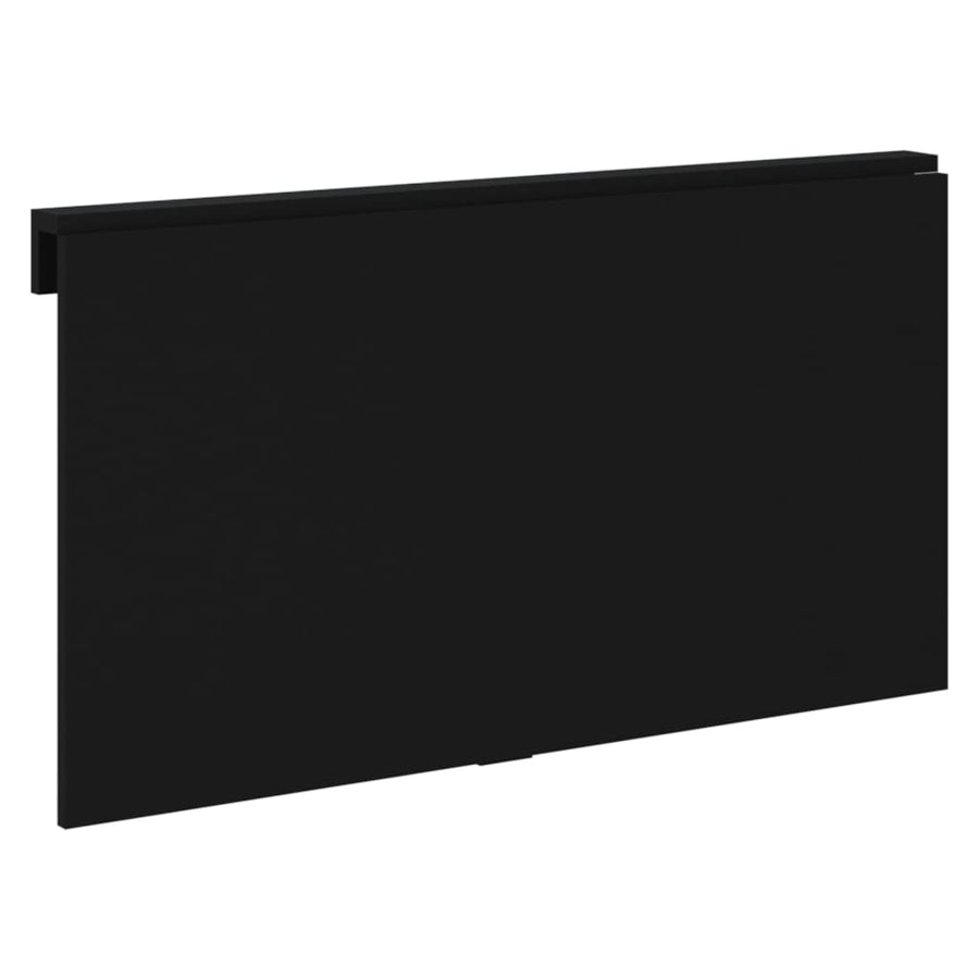 Wandtafel Inklapbaar 00X60X56 Cm Bewerkt Hout Zwart