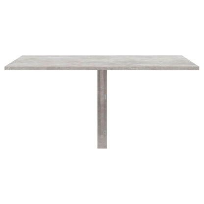 Wandtafel Inklapbaar 00X60X56 Cm Bewerkt Hout Betongrijs