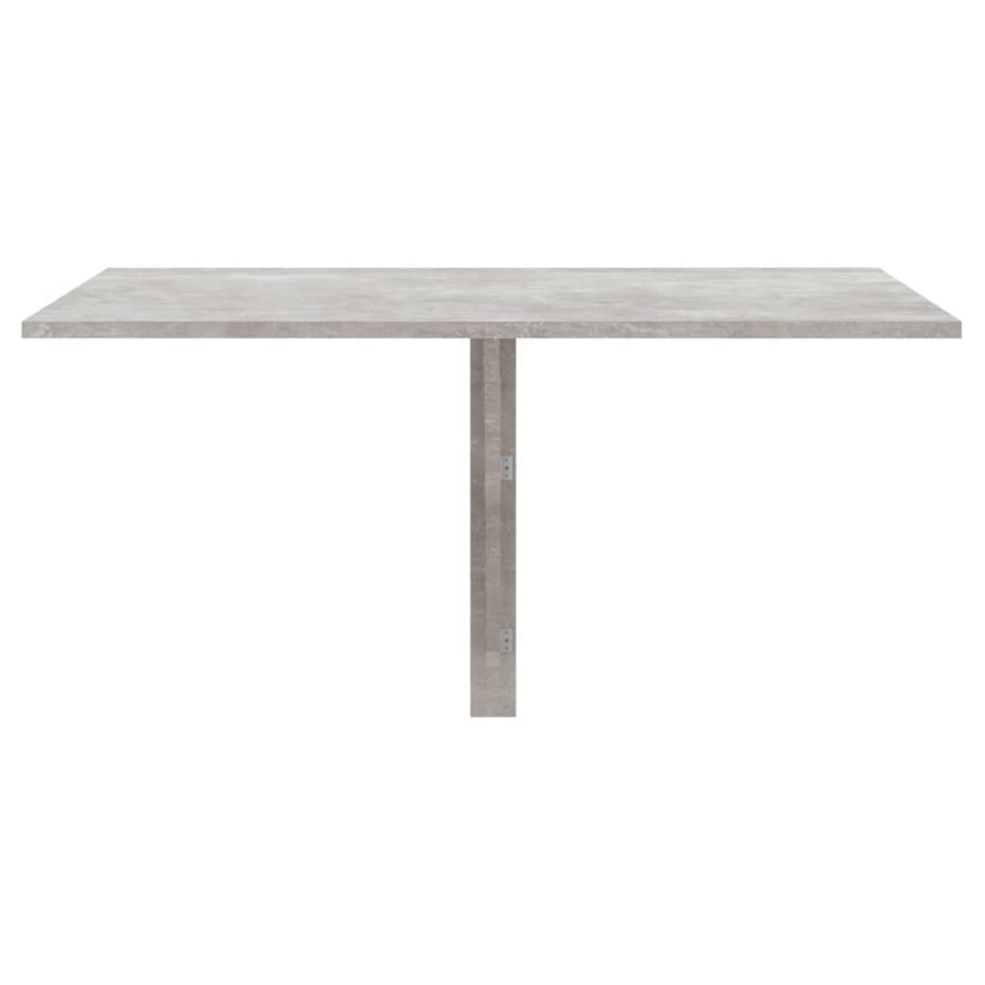 Wandtafel Inklapbaar 00X60X56 Cm Bewerkt Hout Betongrijs