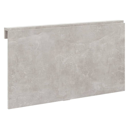 Wandtafel Inklapbaar 00X60X56 Cm Bewerkt Hout Betongrijs