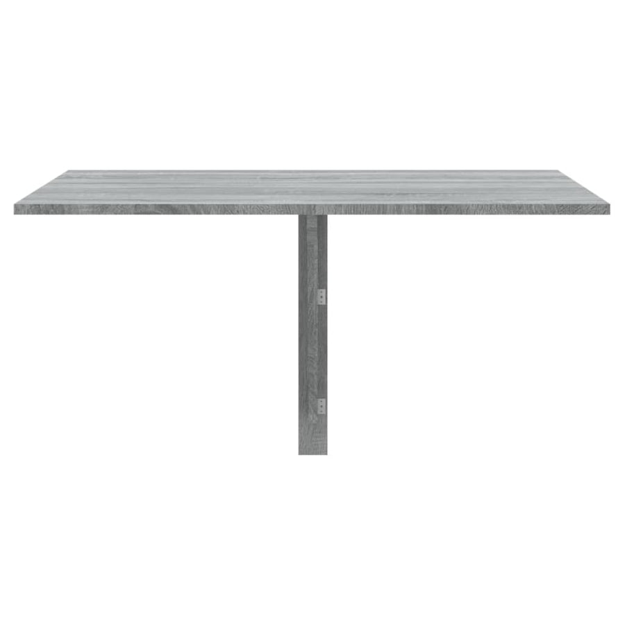 Wandtafel Inklapbaar 00X60X56 Cm Bewerkt Hout Grijs sonoma