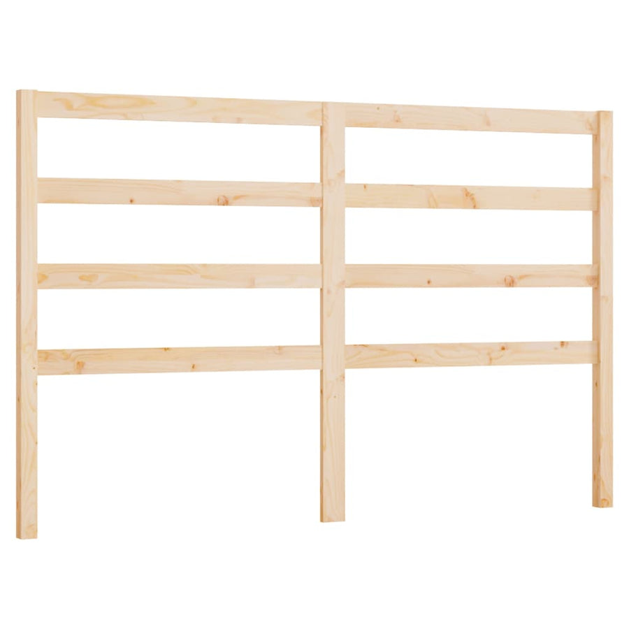 Hoofdbord 4X4X00 Cm Massief Grenenhout 141 x 100 cm Naturel