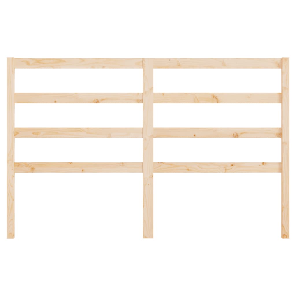 Hoofdbord 4X4X00 Cm Massief Grenenhout 141 x 100 cm Naturel