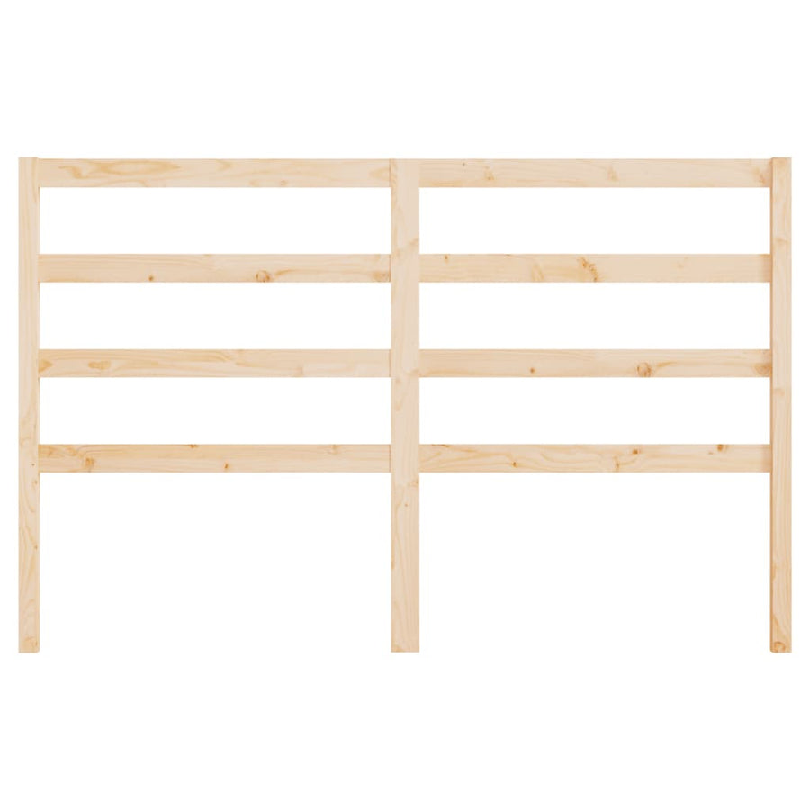 Hoofdbord 4X4X00 Cm Massief Grenenhout 141 x 100 cm Naturel